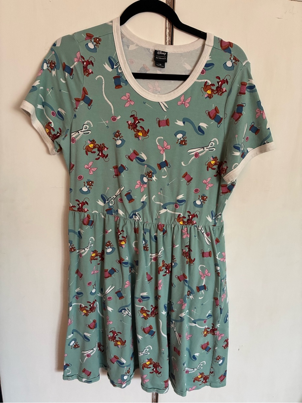 Her Universe Mint Green Disney Cinderella Sewing Print
